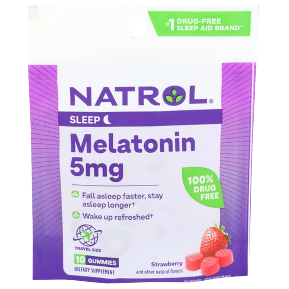 Melatonin Gummy 5mg Travel Size (8 Pack)