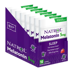 Melatonin Gummy 5mg Travel Size (8 Pack)