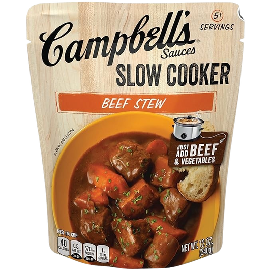 Slow Cooker Beef Stew (6 Pack)