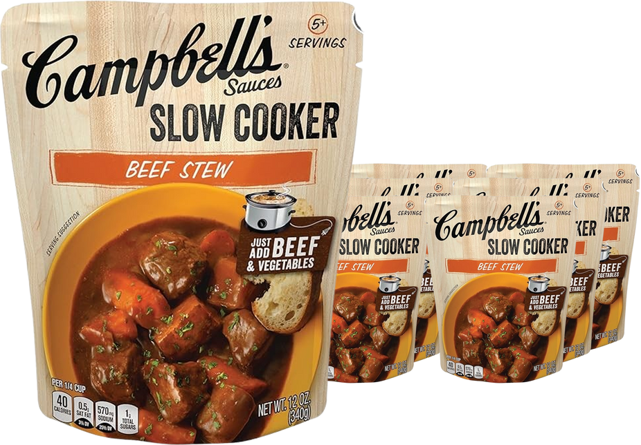 Slow Cooker Beef Stew (6 Pack)