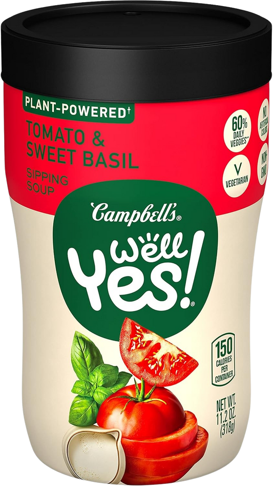 Tomato & Sweet Basil Sipping Soup (8 Pack)