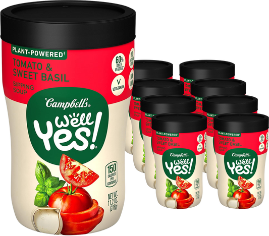 Tomato & Sweet Basil Sipping Soup (8 Pack)