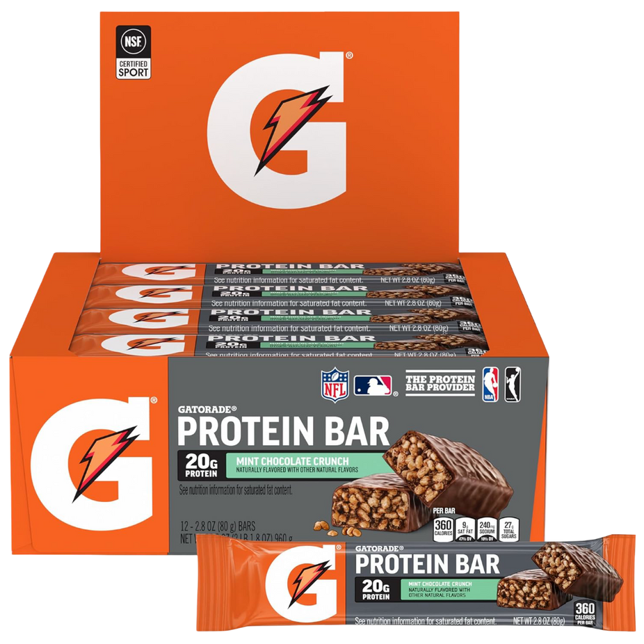 Whey Protein Bars Mint Chocolate Crunch (12 CT)