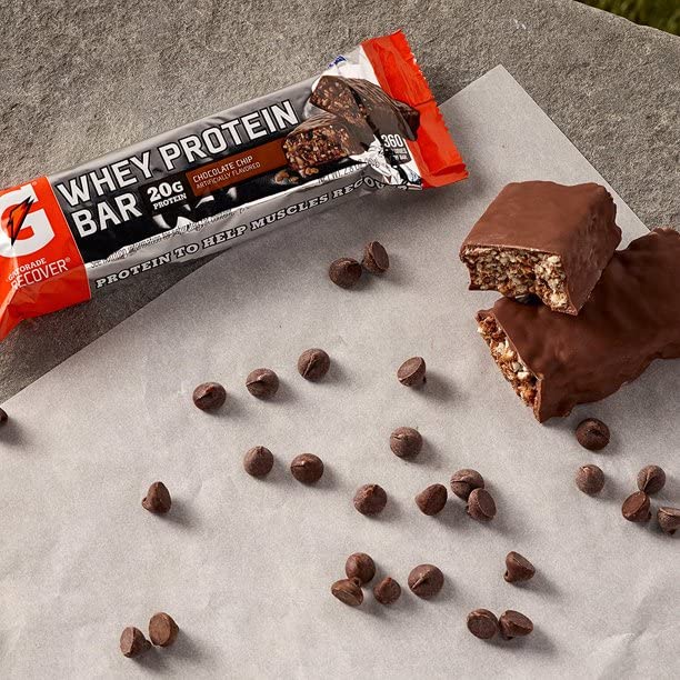 Whey Protein Bars Chocolate Chip (12 CT)