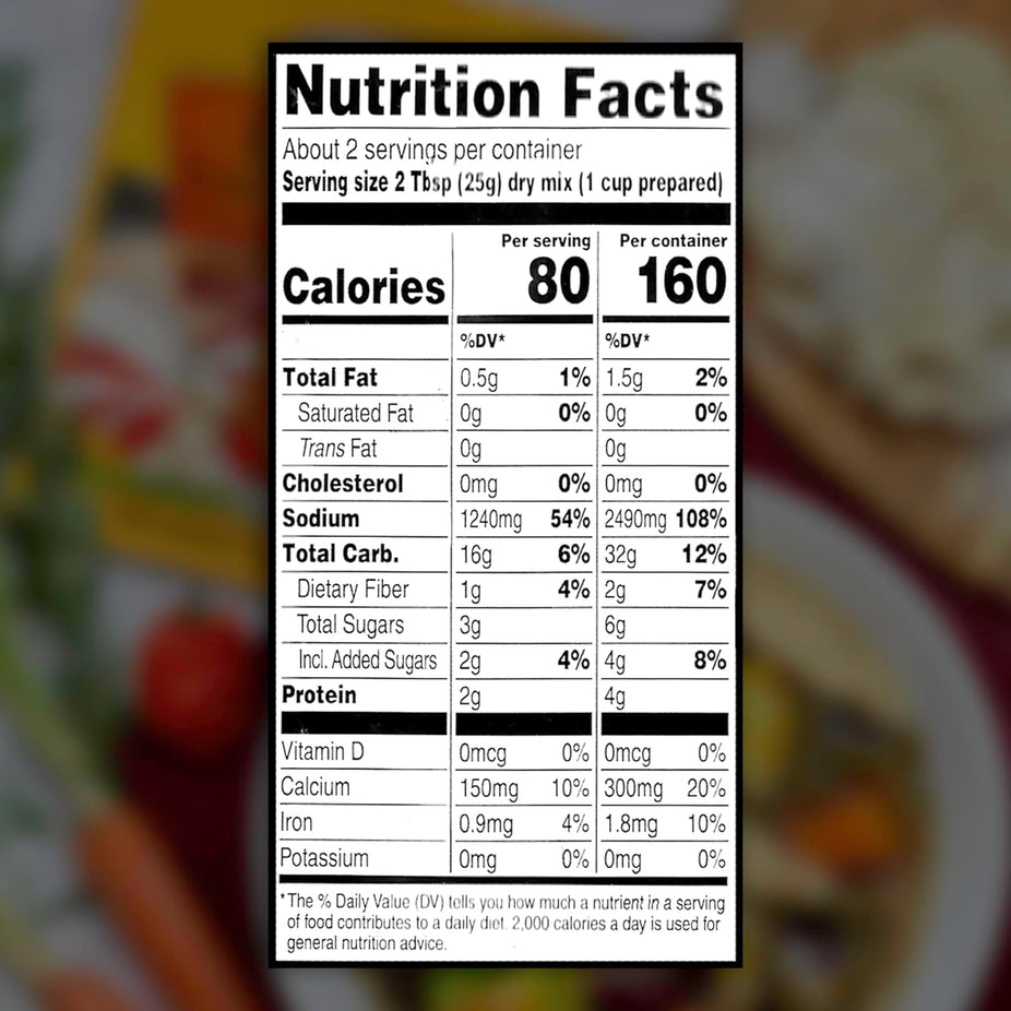 Spicy Flavoured Soup Mix (12 Pack)