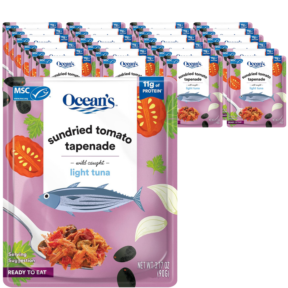 Tuna with Sundried Tomato Tapenade (24 Pack)