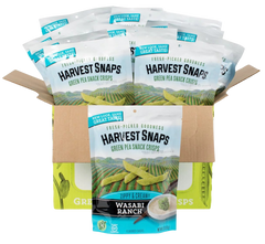 Wasabi Ranch Green Pea Snack Crisps (12 Pack)