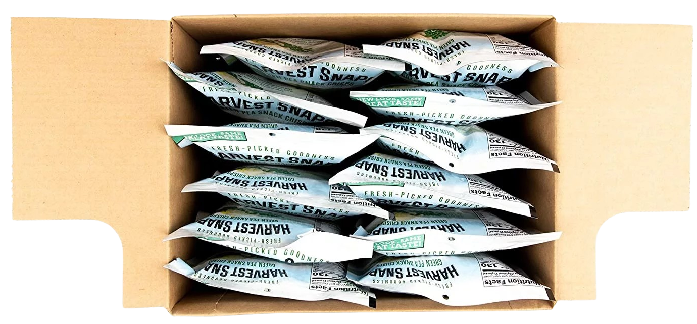 Wasabi Ranch Green Pea Snack Crisps (12 Pack)