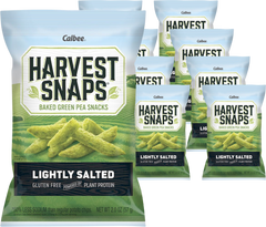 Lightly Salted Green Pea Snack Crisps (8 Pack)