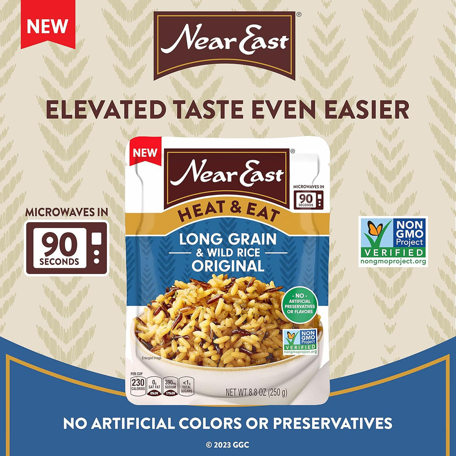 Quick Cook Long Grain Rice & Wild Rice (8 Pack)
