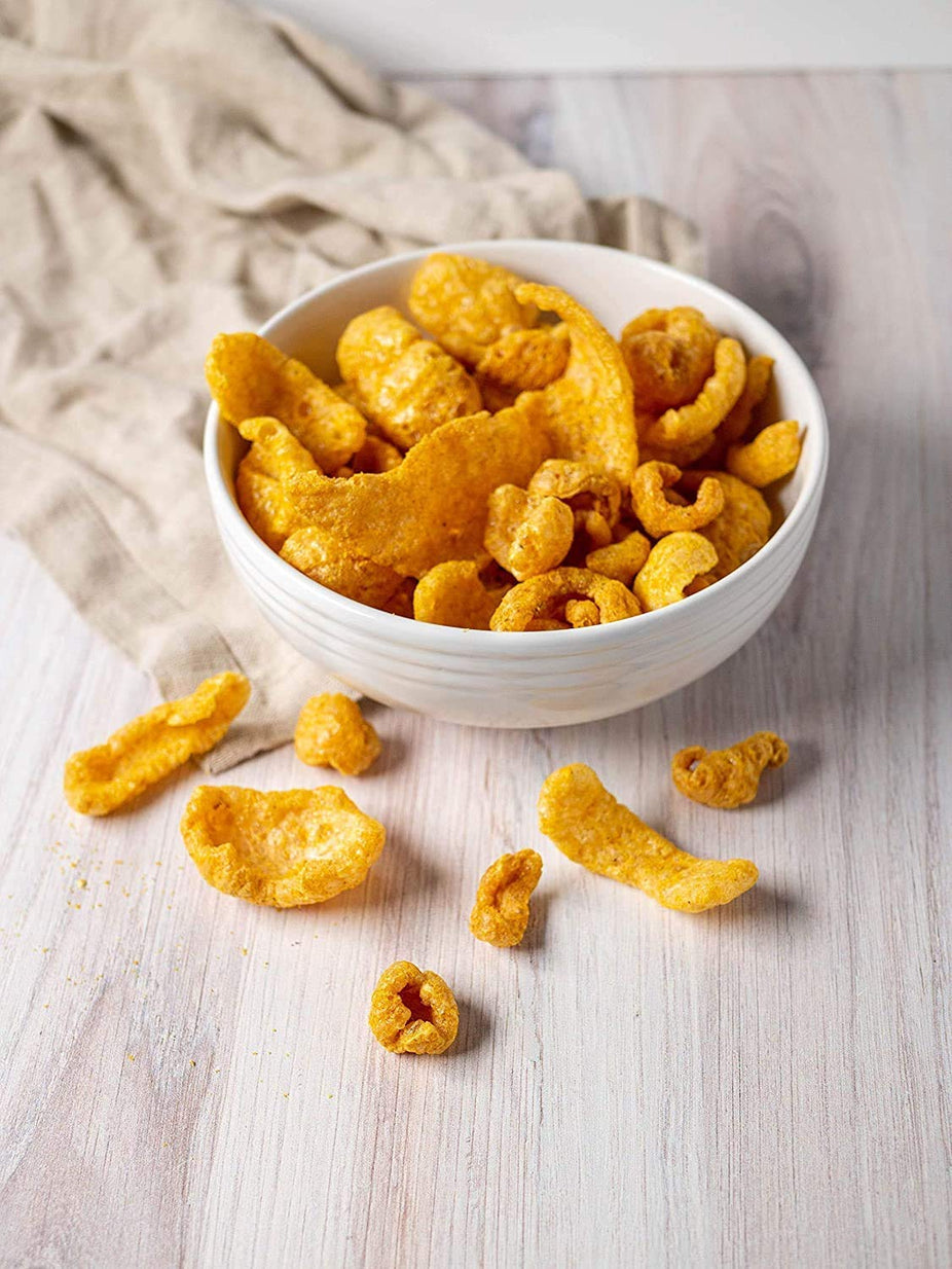 Sea Salt and Cracked Pepper Pork Rinds (6 Pack)