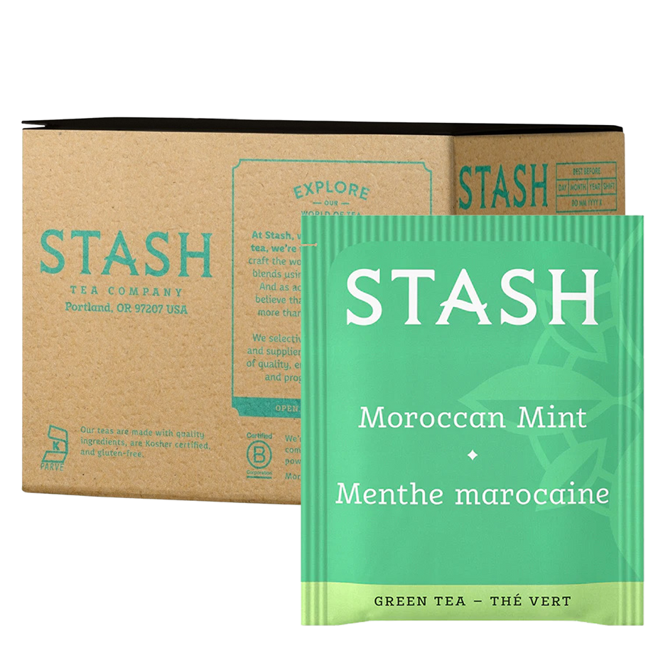 Moroccan Mint Green Tea Bags (100 CT)