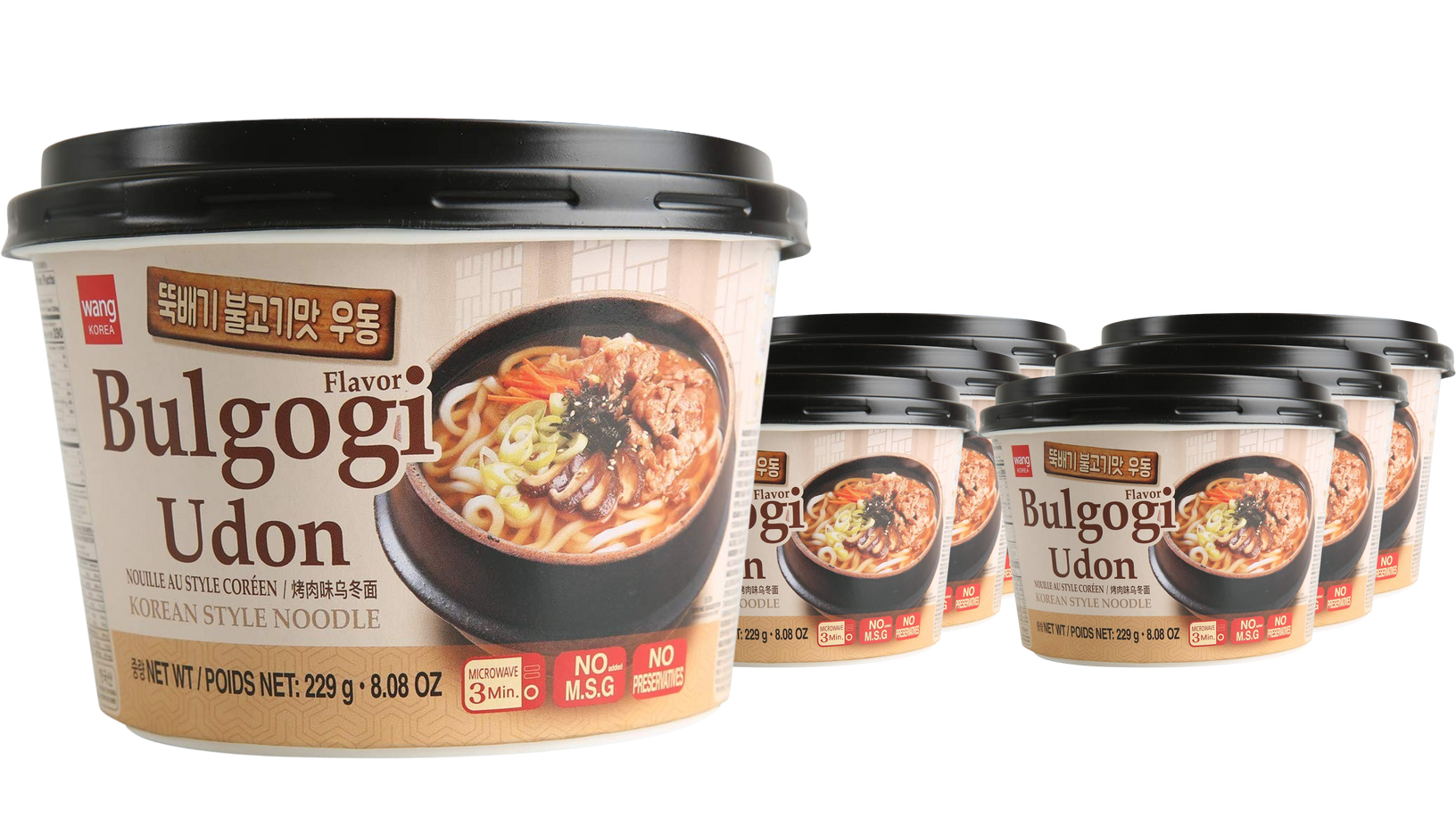 Bulgogi Udon Noodle Soup Bowl (6 Pack)