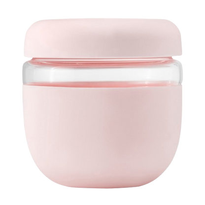 24oz Plastic Tritan Bowl with Plastic Seal - Blush