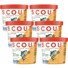 Chile Jalapeno Crunchy Topper Seafood Snack (6 Pack)