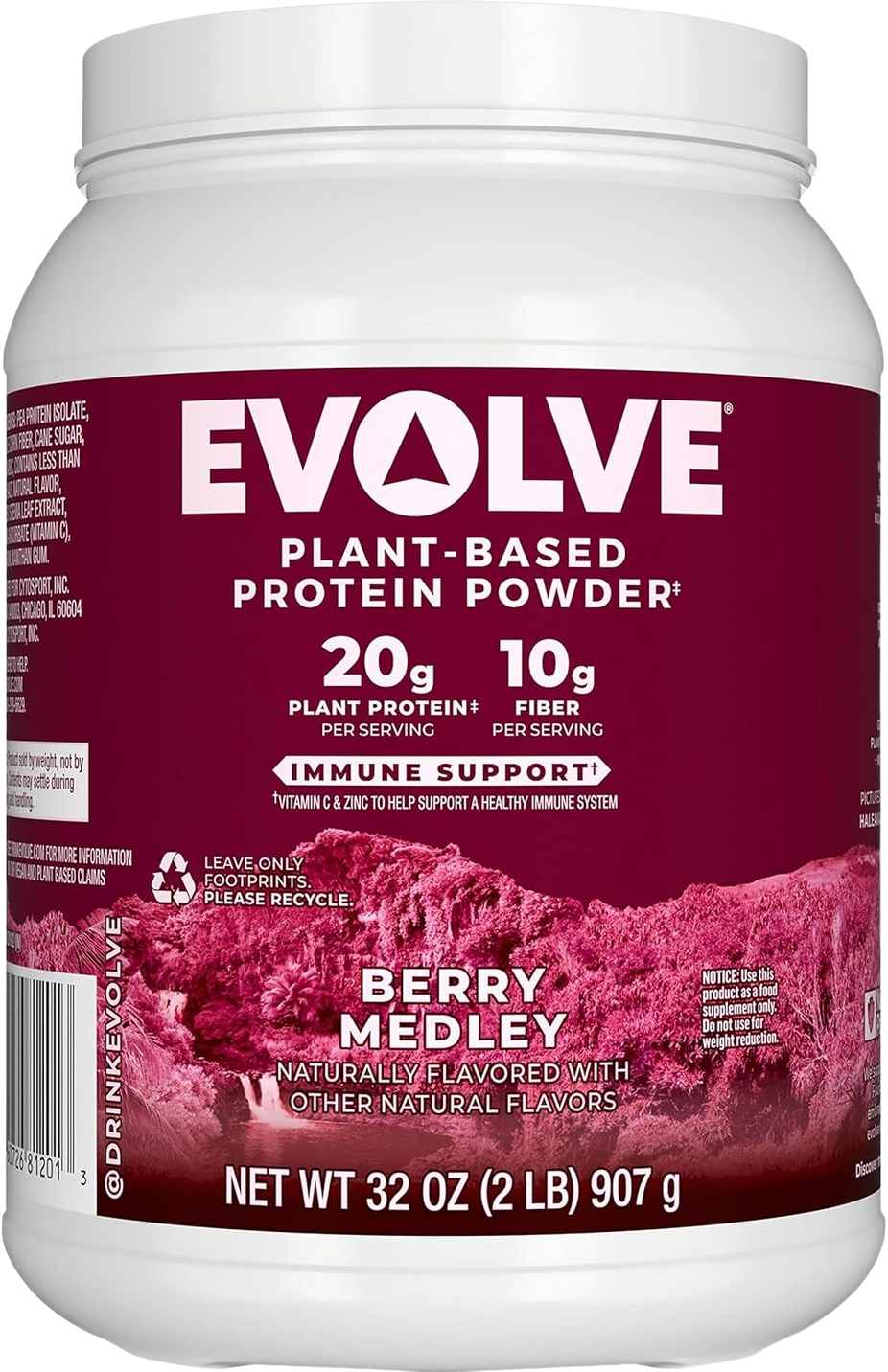 Plant-Based Protein Powder - Berry Medley