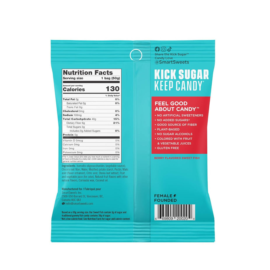 Sweet Fish Soft and Chewy Candy (12 Pack)