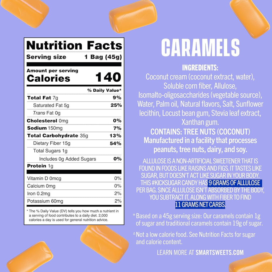 Caramels Candy (12 Pack)