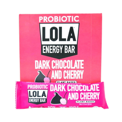 Dark Chocolate Cherry Probiotic Bar (12 CT)