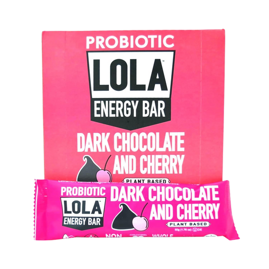 Dark Chocolate Cherry Probiotic Bar (12 CT)