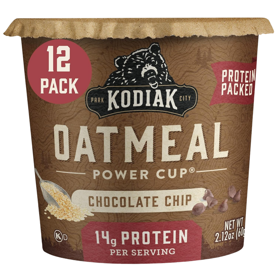 Chocolate Chip Oatmeal Cup (12 Pack)