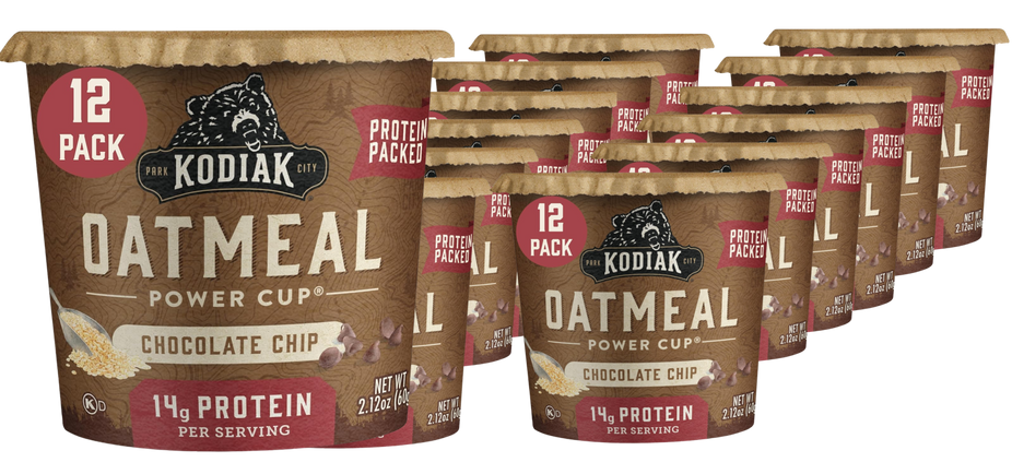 Chocolate Chip Oatmeal Cup (12 Pack)
