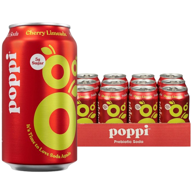 Cherry Limeade Prebiotic Soda (12 Pack)