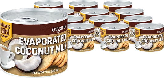 Organic Evaporated Coconut Milk (12 Pack)