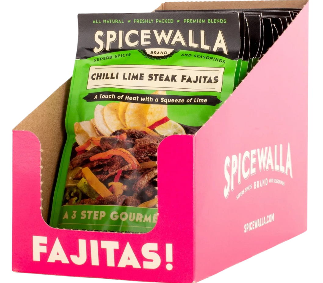 Chili Lime Steak Fajitas Spice Packet (18 Pack)