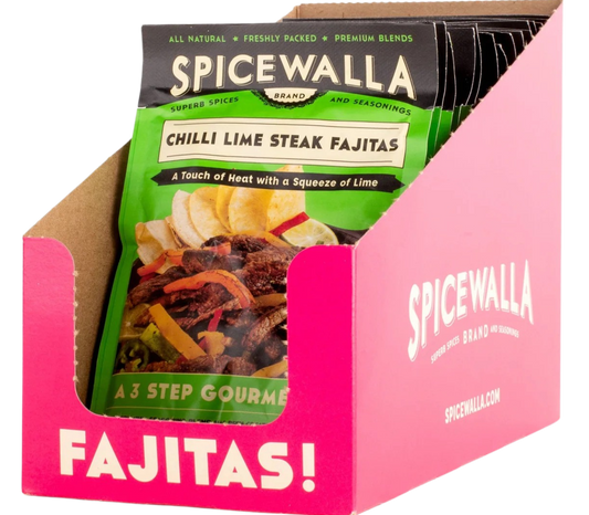 Chili Lime Steak Fajitas Spice Packet (18 Pack)