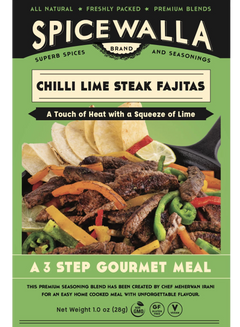 Chili Lime Steak Fajitas Spice Packet (18 Pack)