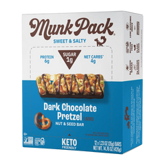 Dark Chocolate Pretzel Nut & Seed Bar (12 Pack)
