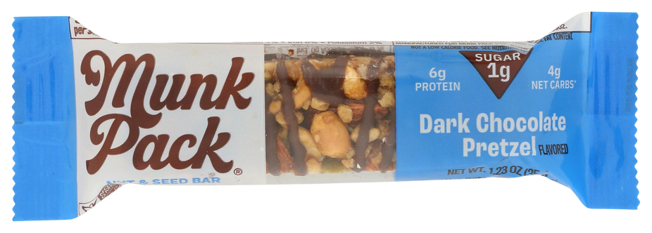 Dark Chocolate Pretzel Nut & Seed Bar (12 Pack)