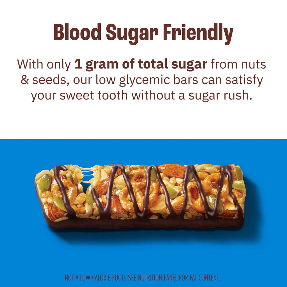 Dark Chocolate Pretzel Nut & Seed Bar (12 Pack)