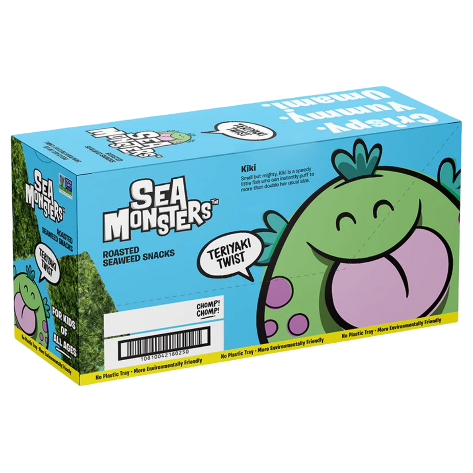Teriyaki Twist Trayless Roasted Seaweed Snacks (20 Pack)