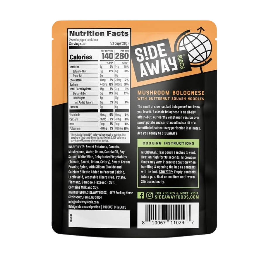 Mushroom Bolognese Squash Noodles (6 Pack)