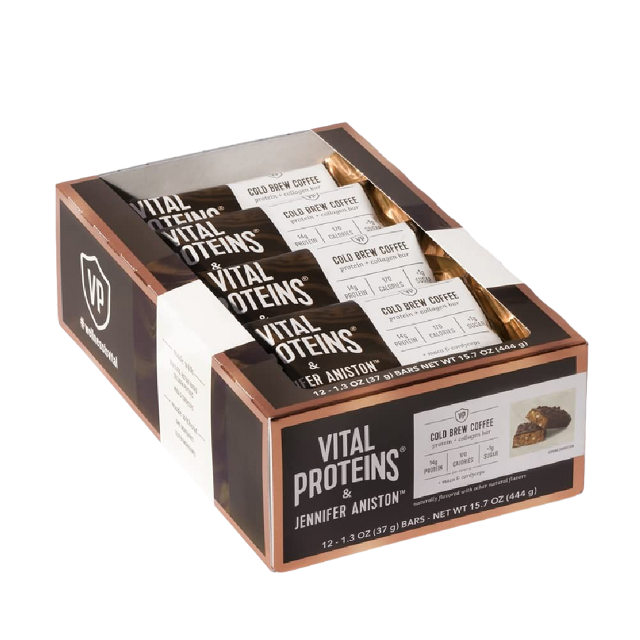 Protein Plus Collagen Cold Brew Coffee Bar (12 Pack)