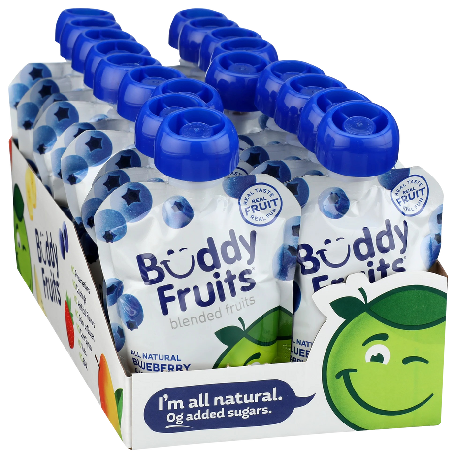 Originals Apple and Blueberry Fruit Pouch (18 Pack)