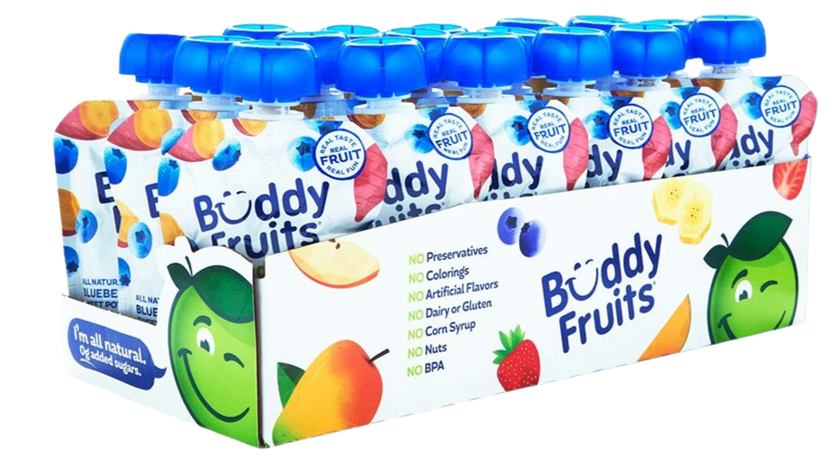 Blueberry, Sweet Potato & Apple Pouches (18 Pack)