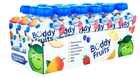 Blueberry, Sweet Potato & Apple Pouches (18 Pack)