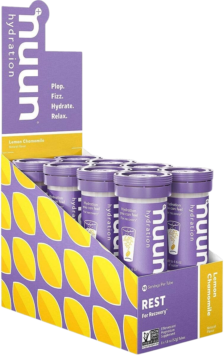 Rest Lemon Chamomile Hydration Tablets (8 Pack)