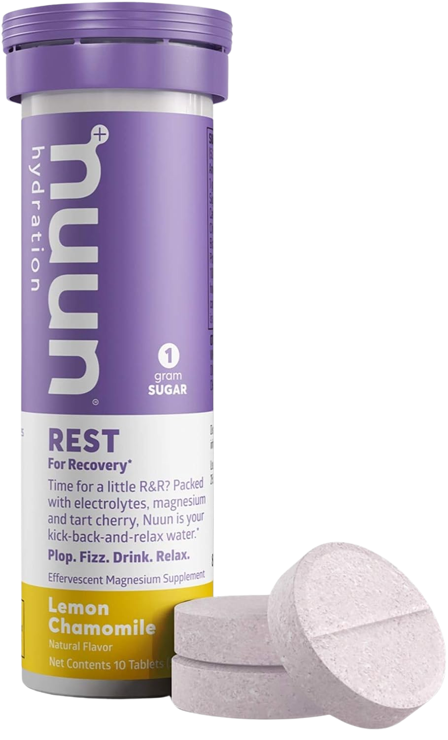 Rest Lemon Chamomile Hydration Tablets (8 Pack)