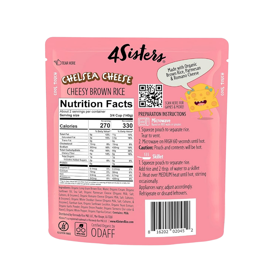 Cheesy Brown Rice (12 Pack)