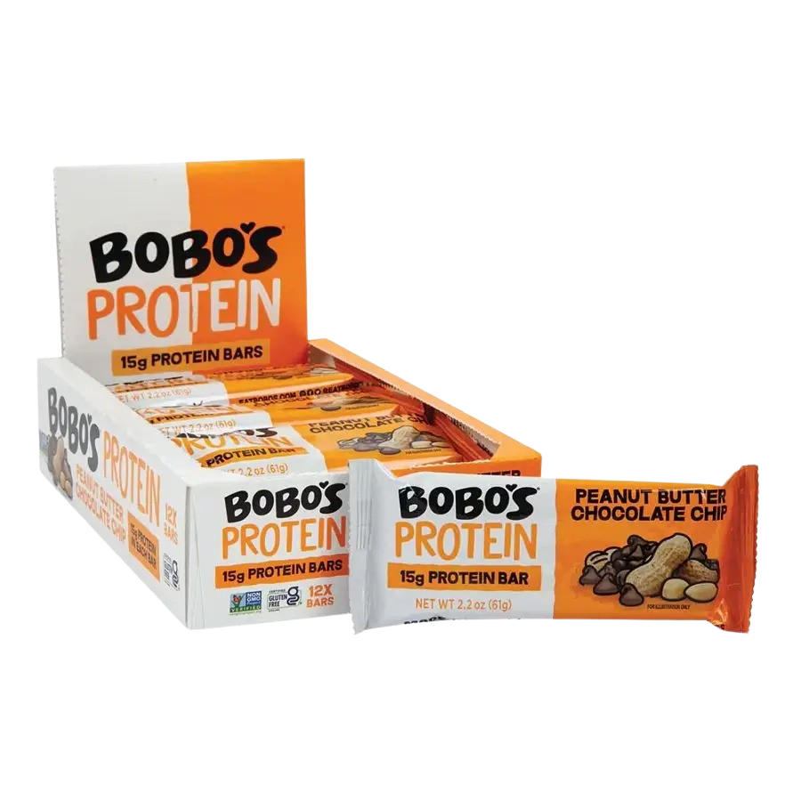 Peanut Butter Chocolate Chip Protein Bar (12 Pack)