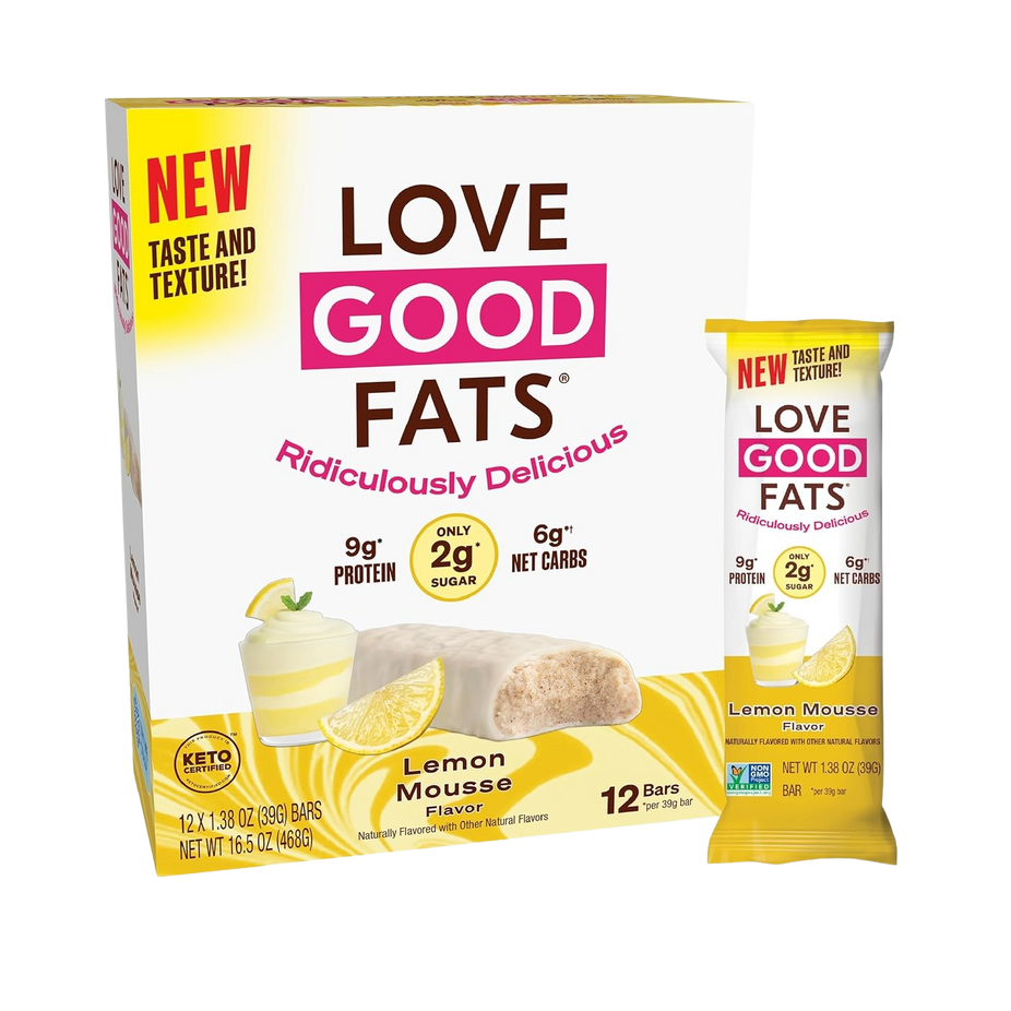 Lemon Mousse Bar (12 Pack)