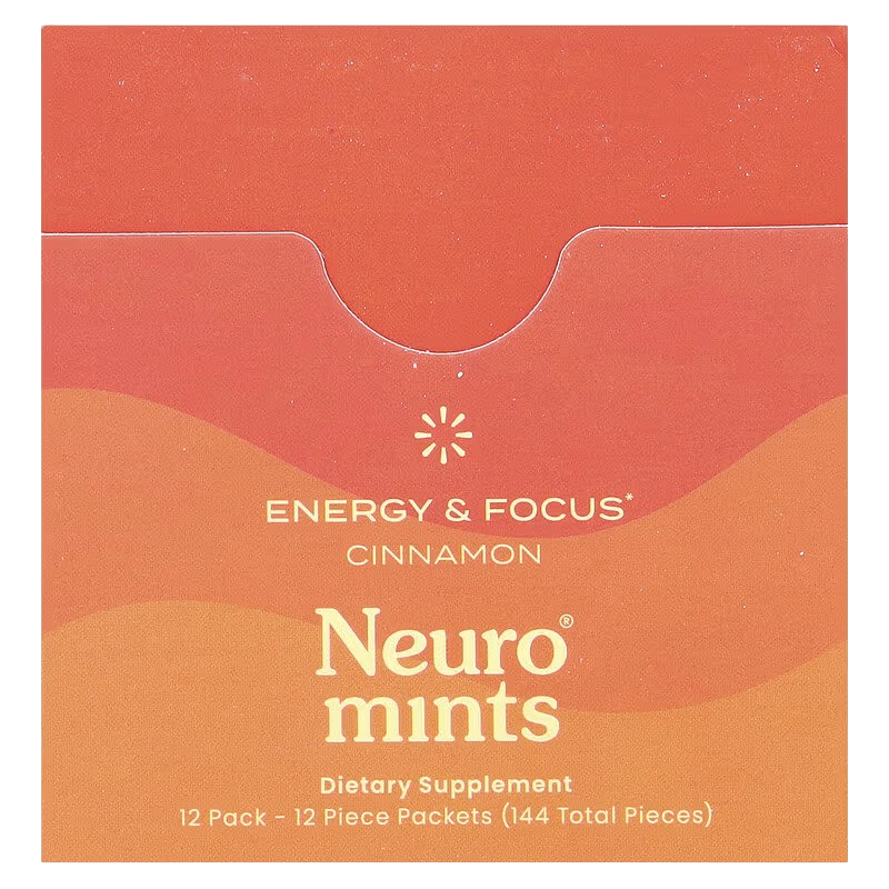 Cinnamon Energy & Focus Mints (12 Pack)