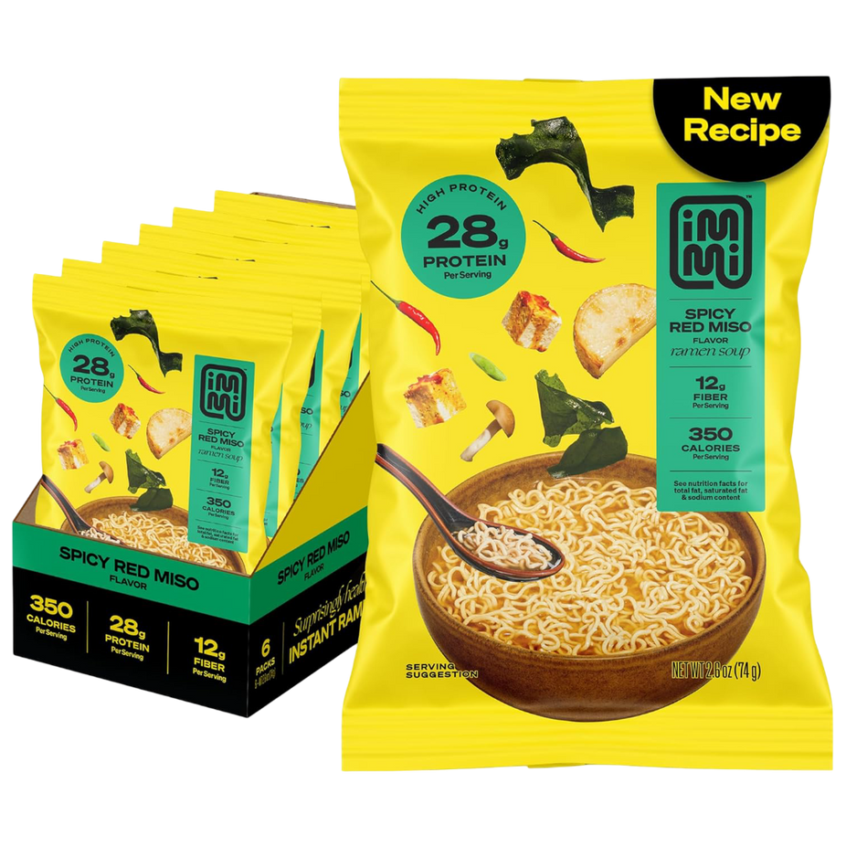Spicy Red Miso Ramen (6 Pack)