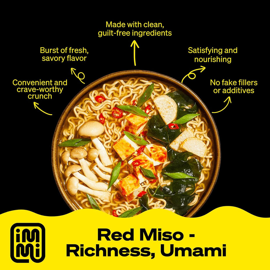 Spicy Red Miso Ramen (6 Pack)