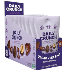 Almond Sprouted Cacao Sea Salt (8 Pack)