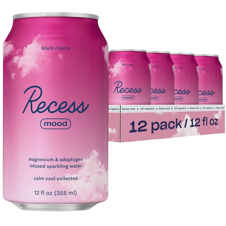 Black Cherry Sparkling Water (12 Pack)